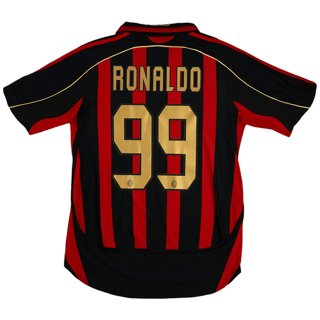 Retro AC Milan Shirt Home 2006/07 Ronaldo #99
