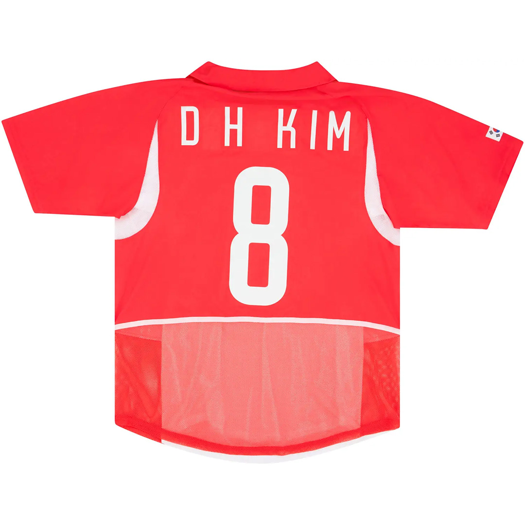 Retro South Korea Home Shirt 2002 D H KIM #8