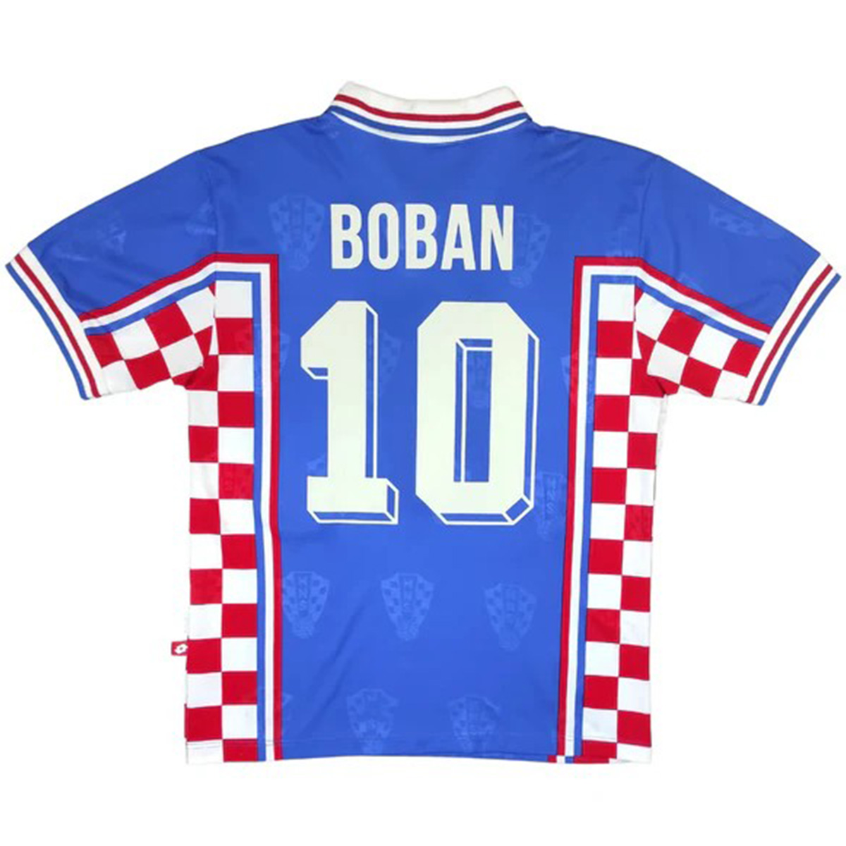 Retro Croatia Away Shirt World Cup 1998 Boban #10